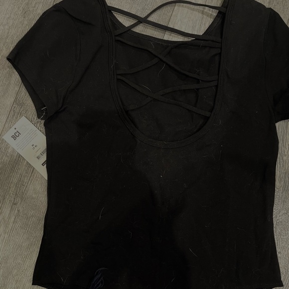 Tops - NWT Plain Black Medium Women’s Bodysuit